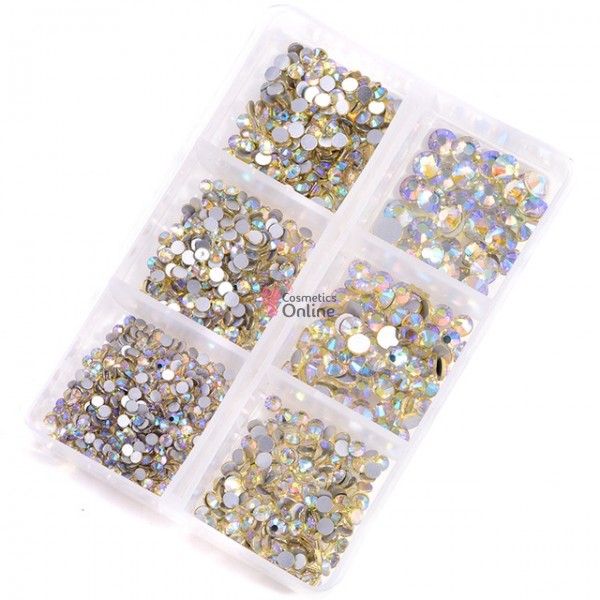 Strasuri din Cristale 1200 bucati SC316  Jonquil cu Reflexii de 1,5-4mm